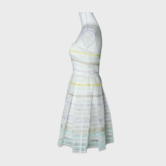 Portmans Semi formal Strapless Dress With Underlay Layers - Picture 7 of 8